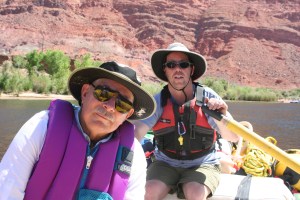 Dave and I on Colorado River