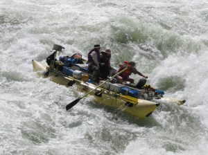 Lava Rapid on the Colorado River