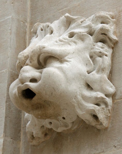 Peggy caught this Dubrovnik gargoyle. Possibly it represents one of the winds.