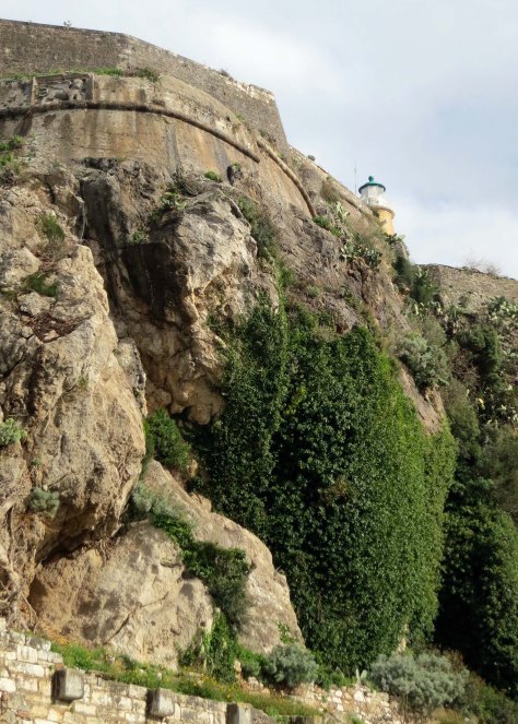 I loved how the fort seems to be an organic part of the hill.