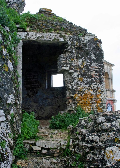 This probably served as a a gun placement in the fort.