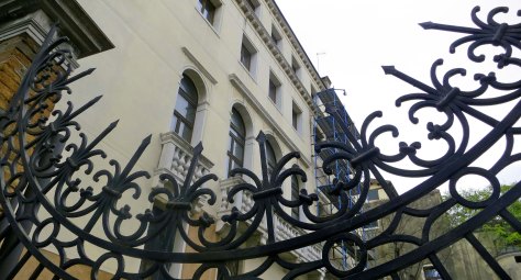 Iron gate in Venice.