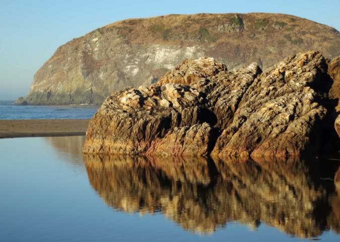 One doesn't have to travel far. We all have places nearby where we can escape to for a day or a week. This is on the Oregon Coast three hours away from my home.