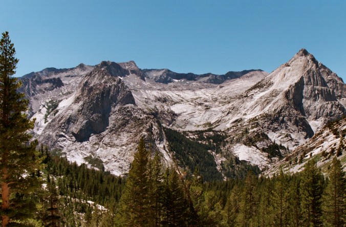 The beauty of the Sierra Nevada Mountains can be found in its towering granite peaks...