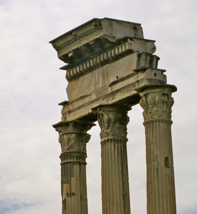 Ruins of Caligula's Palace in the Roman Forum
