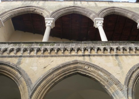 The National Museum of Tarquinia is housed in the which was built between