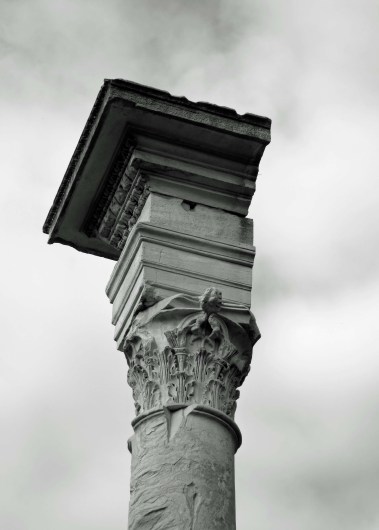 Corinthian Column in Roman Forum