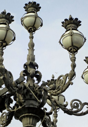 Lamp on St. Peter's Square.