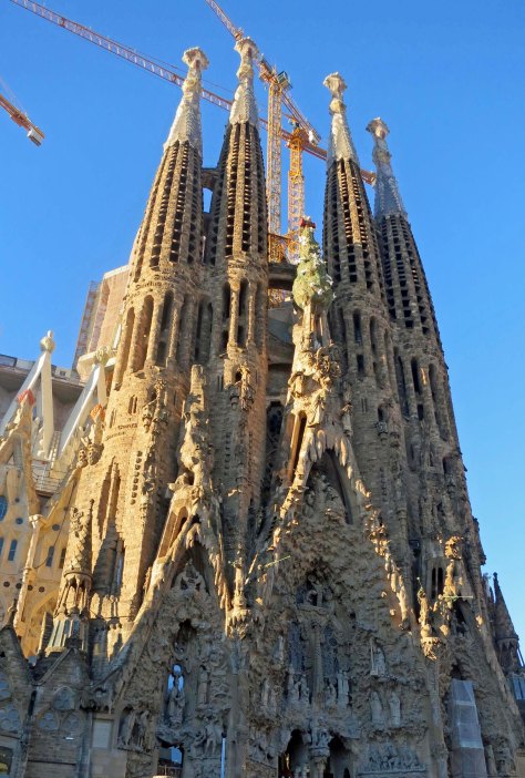 Sagrada Familia in Barcelona, Spain
