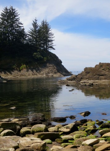 Cove on Oregon Coast near Coos Bay, Oregon