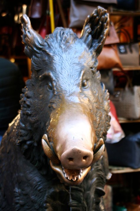 Porcellino, the little pig of Florence