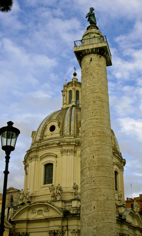 The emperor Trajan apparently had lots to say about his victorious Dacian campaign circa 103 AD. He told it on this column. 