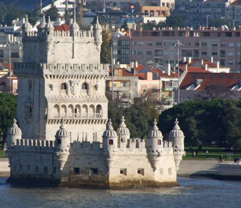 Belem Tower in Lisbon, Portugal