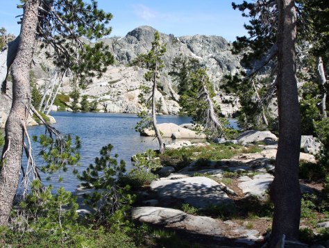 The Five Lakes Basin north of Interstate 80 in the northern Sierra's of California.