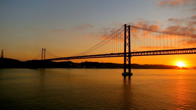 25 Abril Bridge in Lisbon