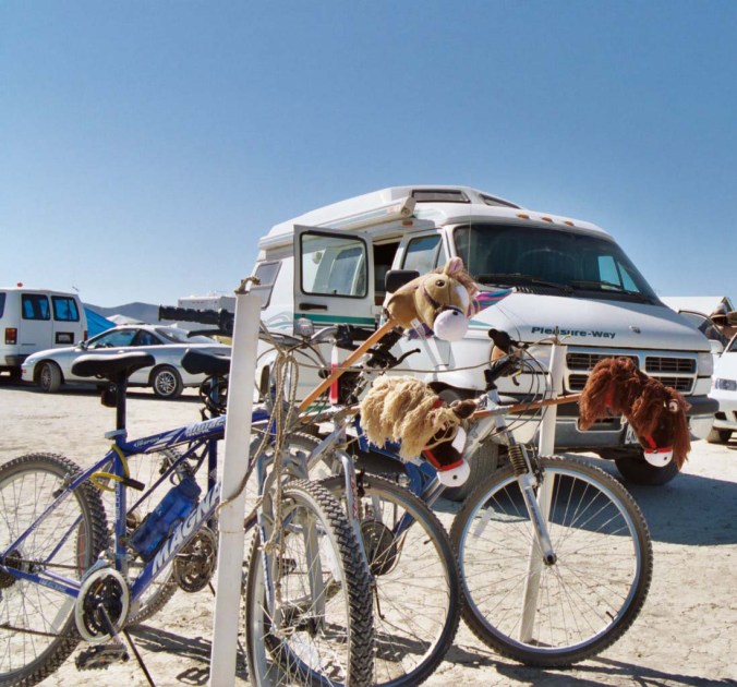 Camping at Burning Man