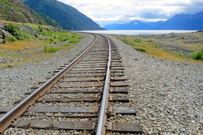 Turnagain Arm and the Alaska Railway.
