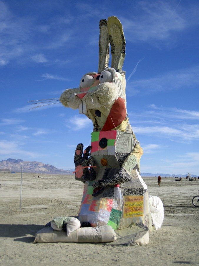 Burning Man Rabbit