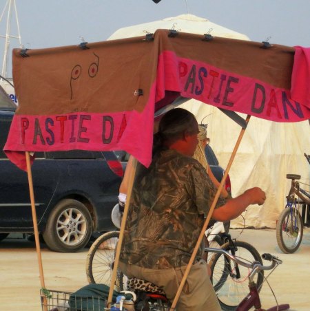 Pastie Dan in Black Rock City.