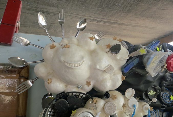 Art collage ar Burning Man 2013