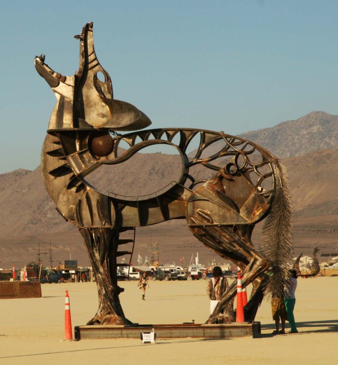 Coyote at Black Rock City.