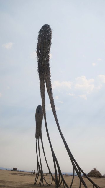 Art sculpture Drift at Burning Man 2013