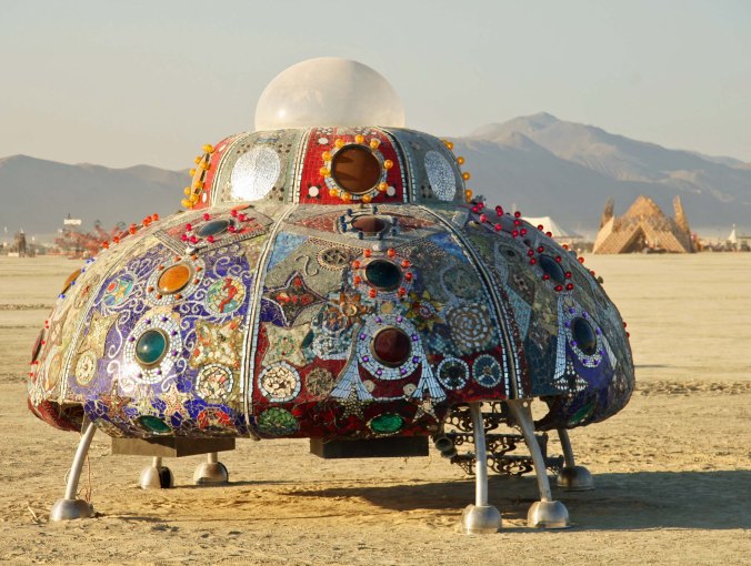 Cargo Youth Spacecraft at Burning Man 2013