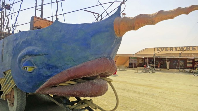 Narwhale at Burning Man 2013.