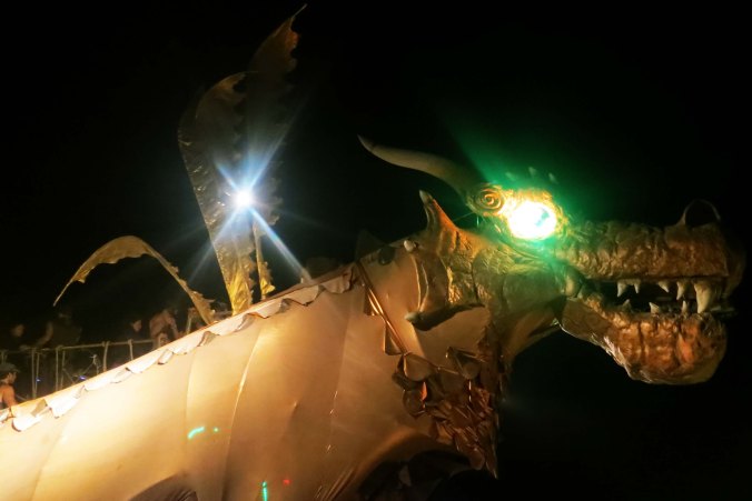 Dragon teeth at Burning Man 2013.