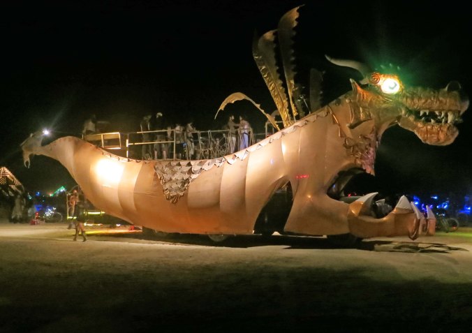 Black Rock City dragon 2013.