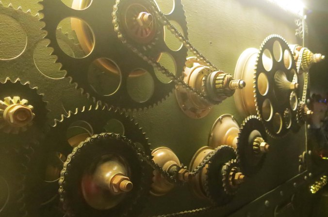 Steam punk mutant vehicle at Black Rock City 2013.