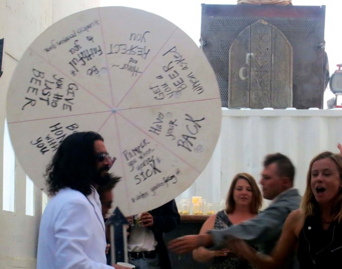 Burning Man 2013 wedding at Church of the Jerk.