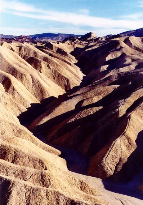 Zabriskie Point, Death Valley. Photo by Curtis Mekemson.