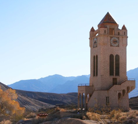 Scotty's Castle at Death Valley. Photograph by Curtis Mekemson.