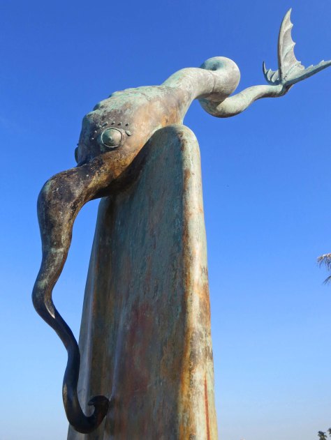 Sculpture by Alejandro Colunga in Puerto Vallarta, Mexico. Photo by Curtis Mekemson.