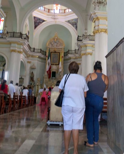 Inside Church of Our Lady of Guadalupe in Puerto Vallarta. Photo by Curtis Mekemson.