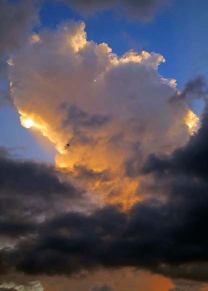 Cumulous cloud in Puerto Vallarta. (Photo by Curtis Mekemson.)