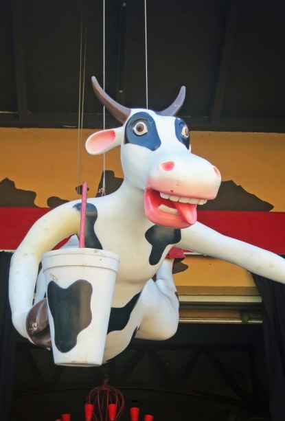 The flying cow of Puerto Vallarta. Photo by Curtis Mekemson.