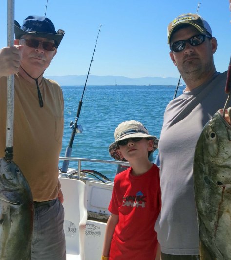 Nice fish, but would you invite this motley crew into your house?