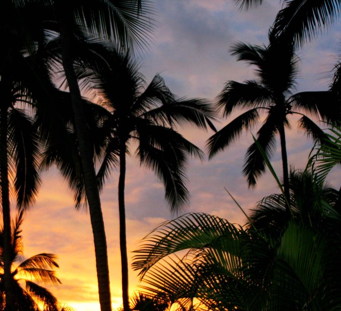 Sunset over Bandaras Bay, Puerto Vallarta. (Photo by Peggy Mekemson.)