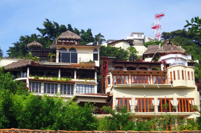 Burton and Taylor homes in Puerto Vallarta. Photo by Curtis Mekemson.