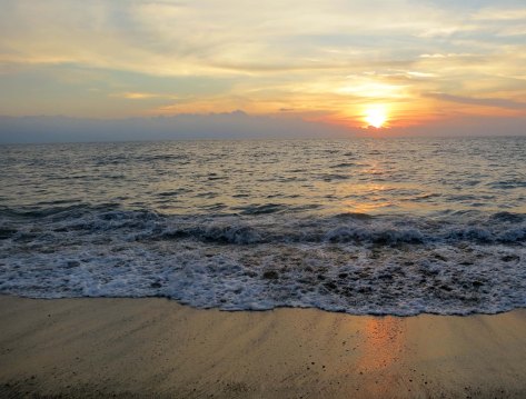 Puerto Vallarta beach sunset. (Photo by Curtis Mekemson.)