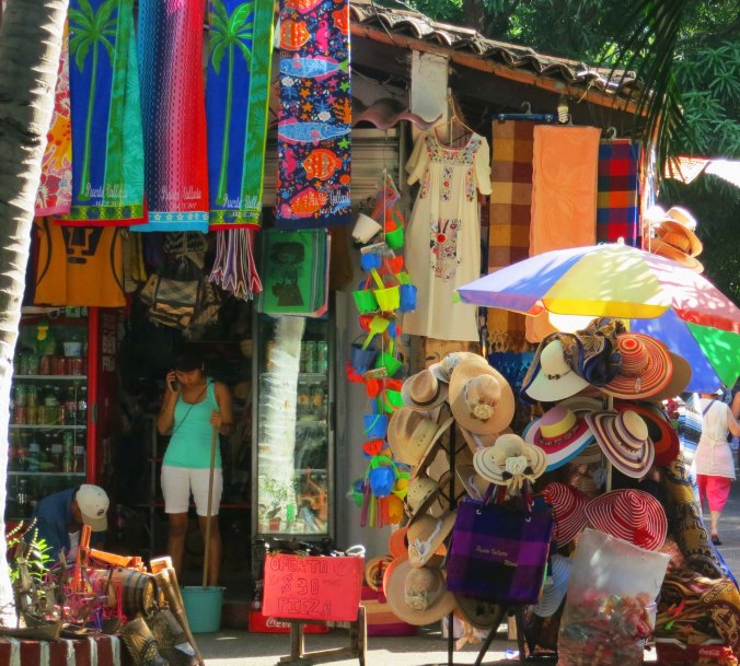 Tourist shop in Puerto Vallarta. Photo by Curtis Mekemson.