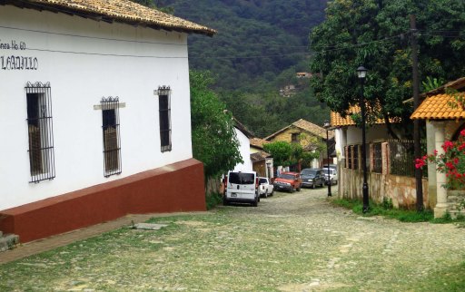 San Sebastian, Mexico side-street. Photo by Curtis Mekemson.