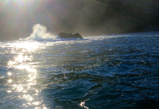 Photo of Pacific Ocean outside of Banderas Bay, Mexico. Photo taken by Curtis Mekemson.
