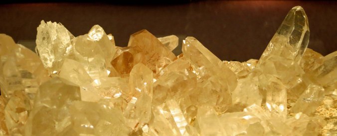 Crystals at the Crater Rock Museum in Central Point, Oregon. Photo by Curtis Mekemson.