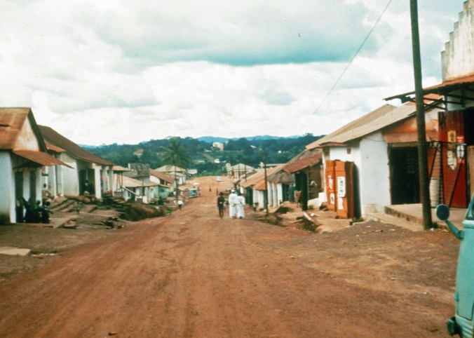 Gbarnga, Liberia where I served as a Peace Corps Volunteer from 1965-67. The photo was taken at that time.