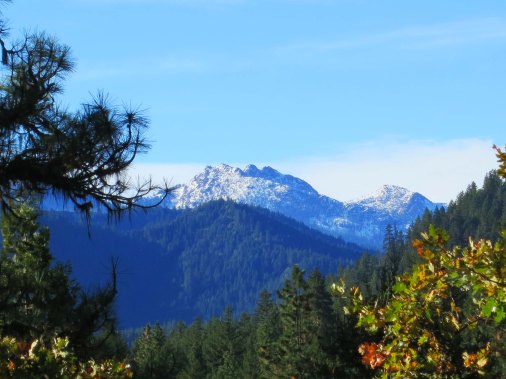 The view from our sunroom, which is one of my writing locations.