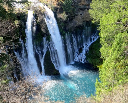 Burney Falls in Northern California. Photo by Curtis Mekemson.