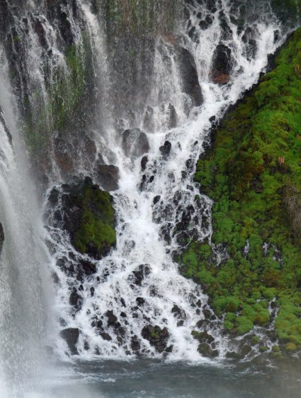 Photo by Peggy Mekemson of Burney Falls in Northern California.